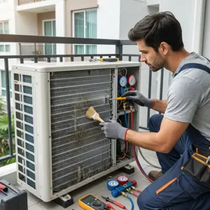فیلتر هوای کثیف کولر گازی؛ یکی از دلایل کاهش سرمایش و خنک نکردن دستگاه